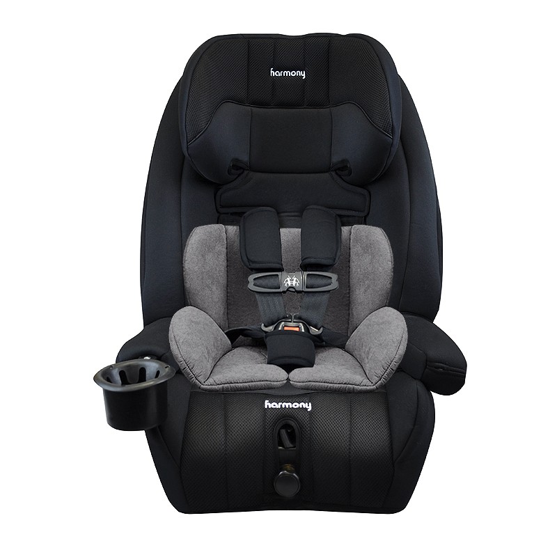 Defender 360° 3-in-1 Combination Deluxe Car Seat - Midnight with Heather Grey Insert