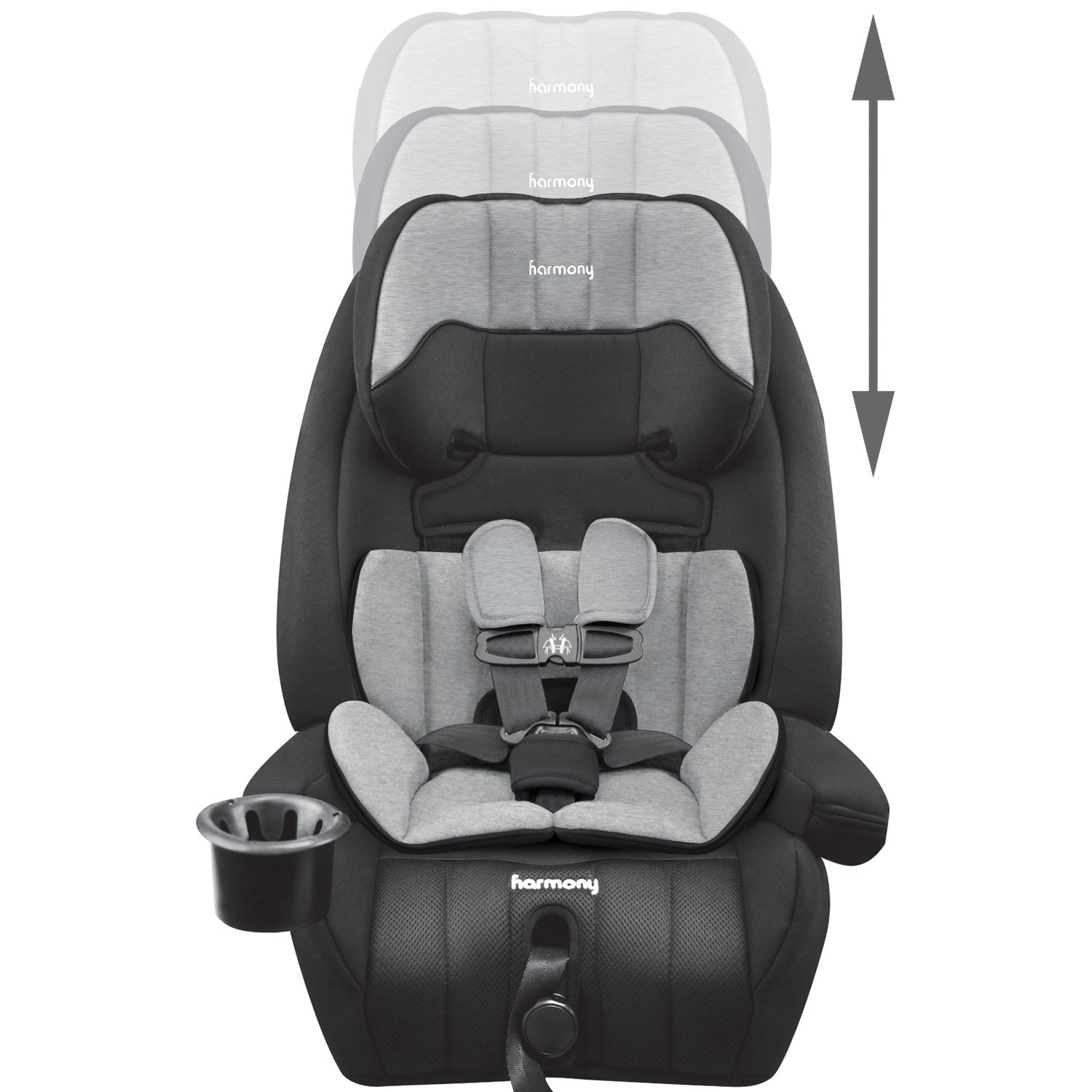 Defender 360° Elite 3-in-1 Combination Car Seat with Insert - Heather Grey
