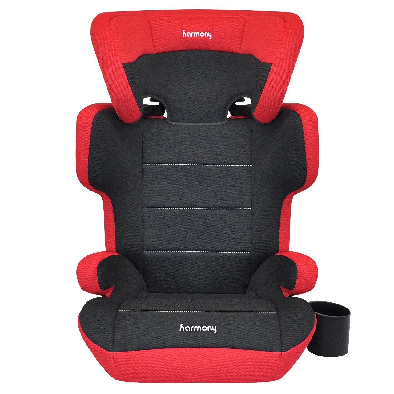 Dreamtime Elite Comfort Booster Car Seat - Red and Black