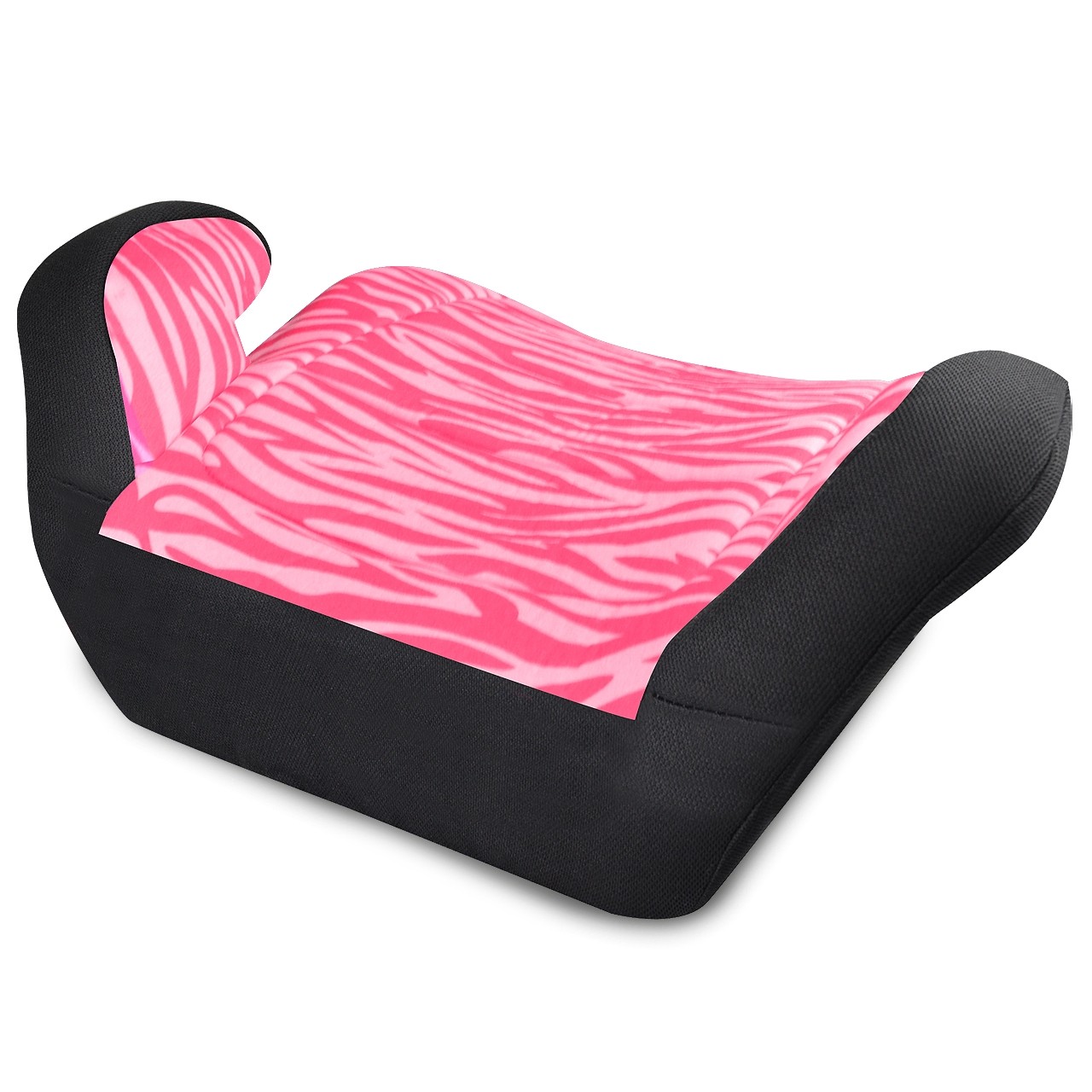 Youth Booster Car Seat - Pink Zebra