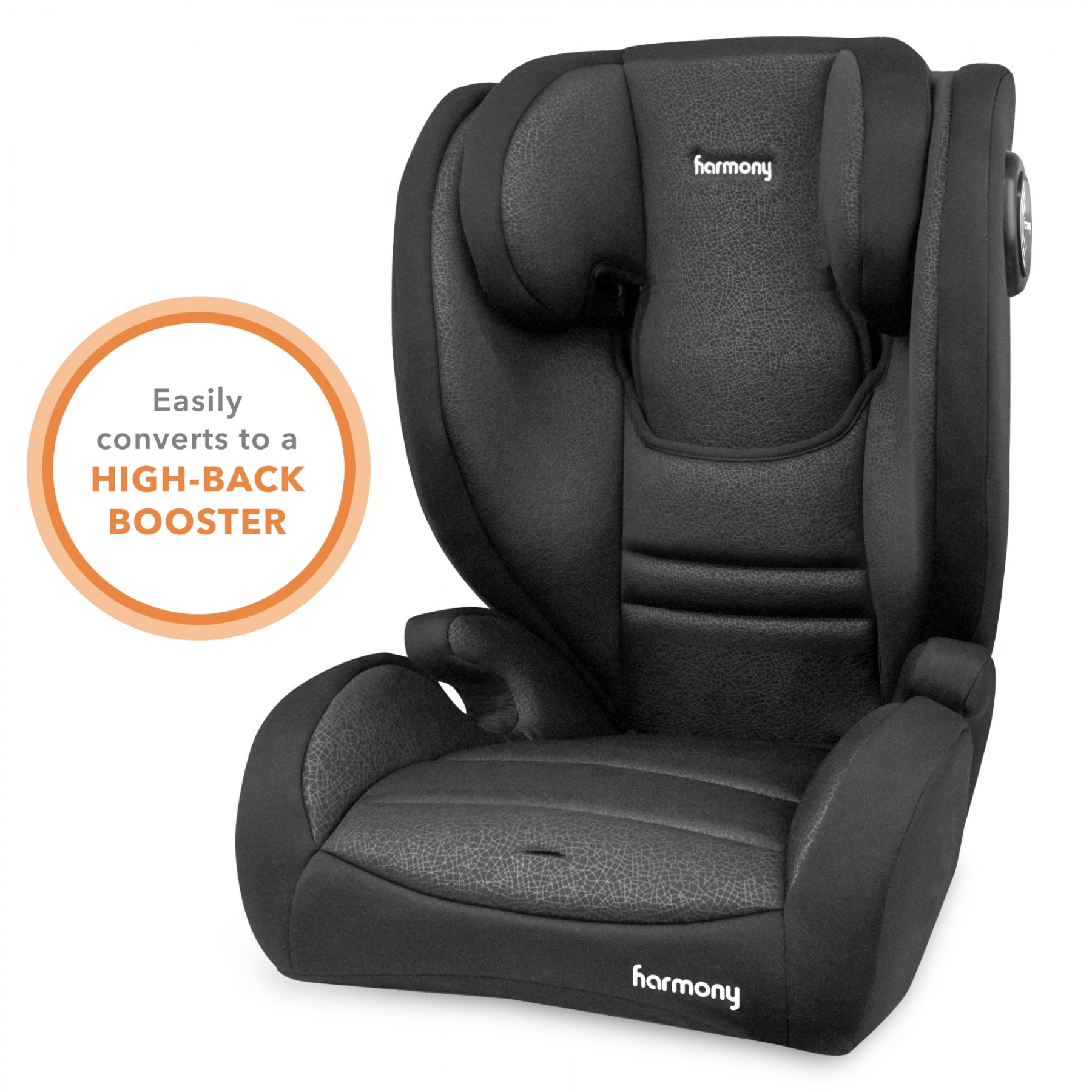 Genesys Deluxe i-Size Harnessed Booster Car Seat