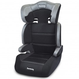 Dreamtime Deluxe Comfort Booster Car Seat - Silver Tech
